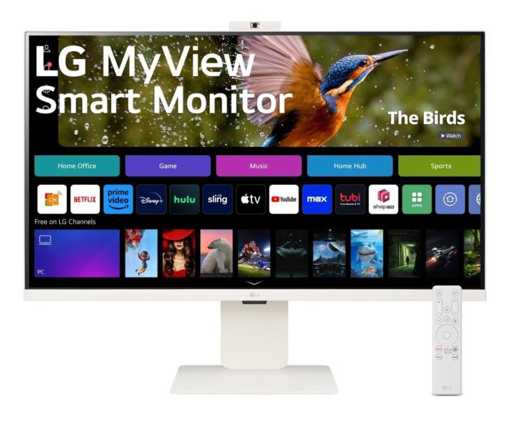 LG анонсировала серию мониторов MyView с 4К-экранами размером 31,5″, AirPlay 2 и webOS 23 на борту