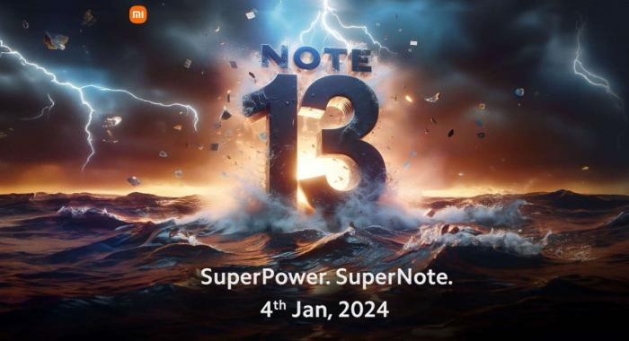 Официально! Xiaomi объявила дату выхода серии Redmi Note 13 на мировом рынке — 4 января