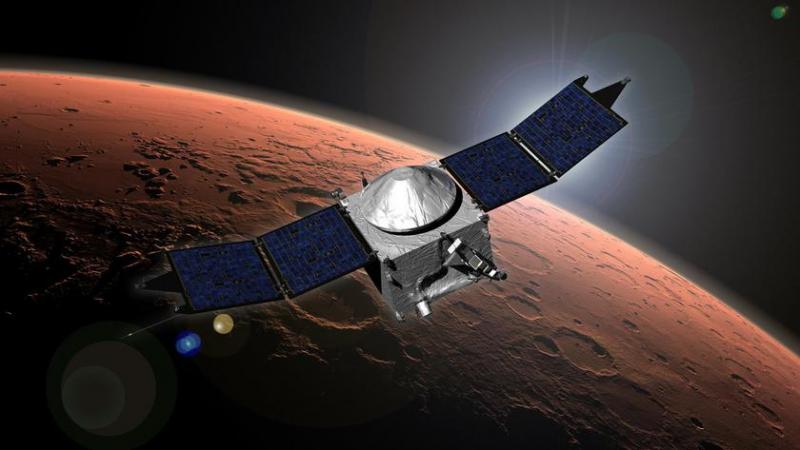 Отсутствие солнечного ветра разрушило атмосферу Марса и утроило индуцированное магнитное поле Красной планеты