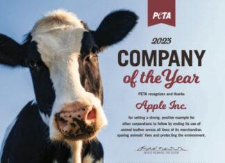 PETA назвала Apple компанией года за прекращение использования кожи животных в аксессуарах