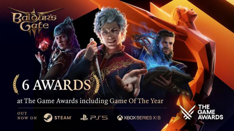 Победители Game Awards 2023: Baldur’s Gate 3 — игра года