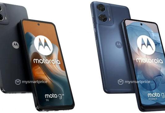 Появились рендеры Moto G24 Power и G34, показывающие цветовые варианты и дизайн будущих смартфонов.