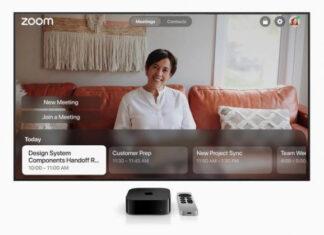 Приложение Zoom с поддержкой функции Continuity Camera теперь доступно на Apple TV 4K