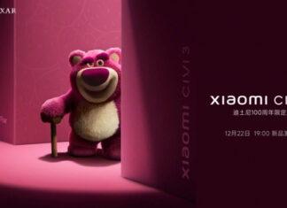 Специальная версия Xiaomi Civi 3 Disney Strawberry Bear стартует 22 декабря: новый персонаж коллаборации!