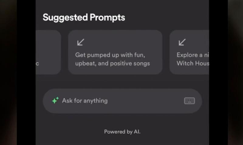 Spotify тестирует плейлисты, созданные искусственным интеллектом
