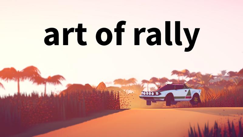 Epic Games Store начинает раздавать аркадные гонки Art of Rally с красочным визуальным стилем