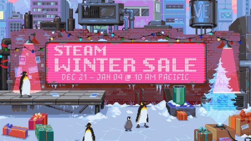 В Steam началась массовая зимняя распродажа, предлагающая игрокам огромные скидки на тысячи предметов