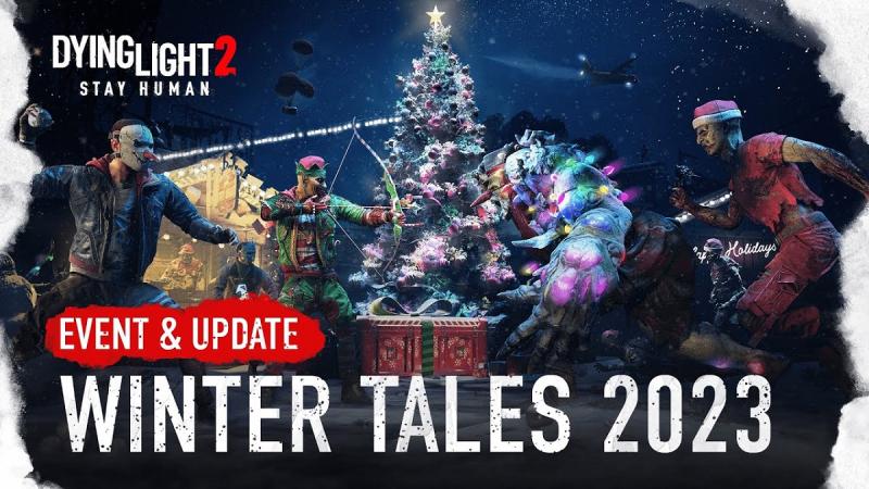 В зомби-экшене Dying Light 2: Winter Tales 2023 начались рождественские каникулы. В игре стартовало тематическое событие 2023 года