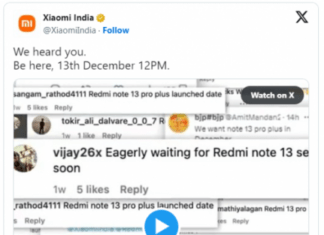 Xiaomi India что-то скажет о глобальных Redmi Note 13 завтра – официальное объявление