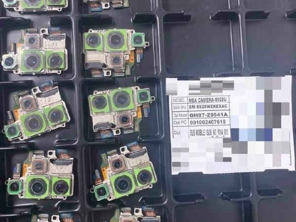 Живые изображения будущей камеры Samsung Galaxy S24 Ultra прямо с завода!