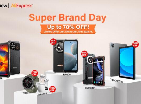 Blackview анонсировала 6 новинок со скидками до 70% на AliExpress – лучшие цены на защищенные устройства!