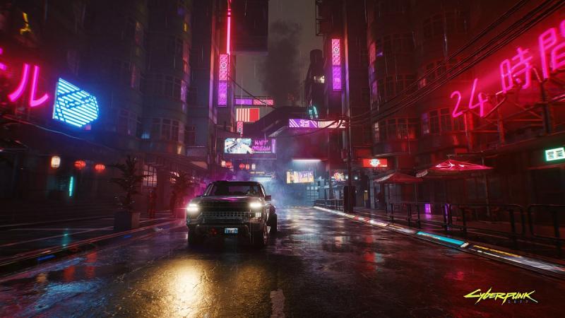 CD Projekt Red выпустила атмосферные динамические обои для Xbox Series с панорамой ночного города Cyberpunk 2077