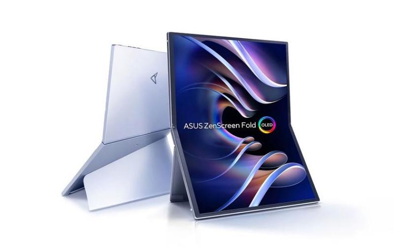 CES 2024: ASUS представила ZenScreen Fold OLED MQ17QH с гибким 17,3-дюймовым OLED-дисплеем