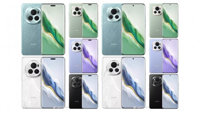 Honor Magic 6, Magic 6 Pro показали во всех цветах еще до презентации
