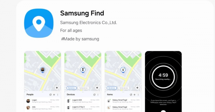 Легко найдите свое устройство Galaxy с помощью нового приложения безопасности Samsung Find!
