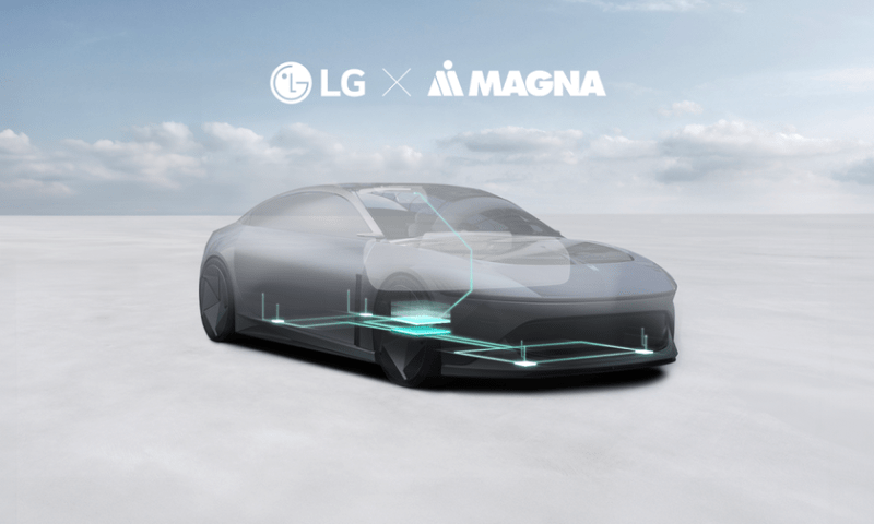 Совместно с поставщиком автокомпонентов Magna LG представила модуль управления для автомобилей будущего