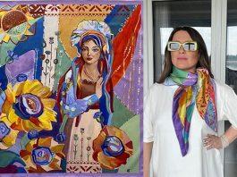 Модні шовкові хустки