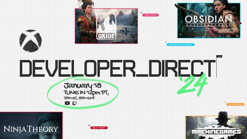 Microsoft официально анонсировала шоу Xbox Developer_Direct: зрителям покажут первые геймплейные кадры Индианы Джонса и амбициозной ролевой игры Avowed