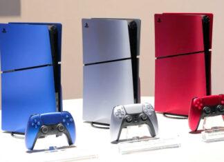 Новые цвета PS5 Slim: Sony показала синюю, красную и серебряную приставку. Можно апгрейдить уже имеющиеся!
