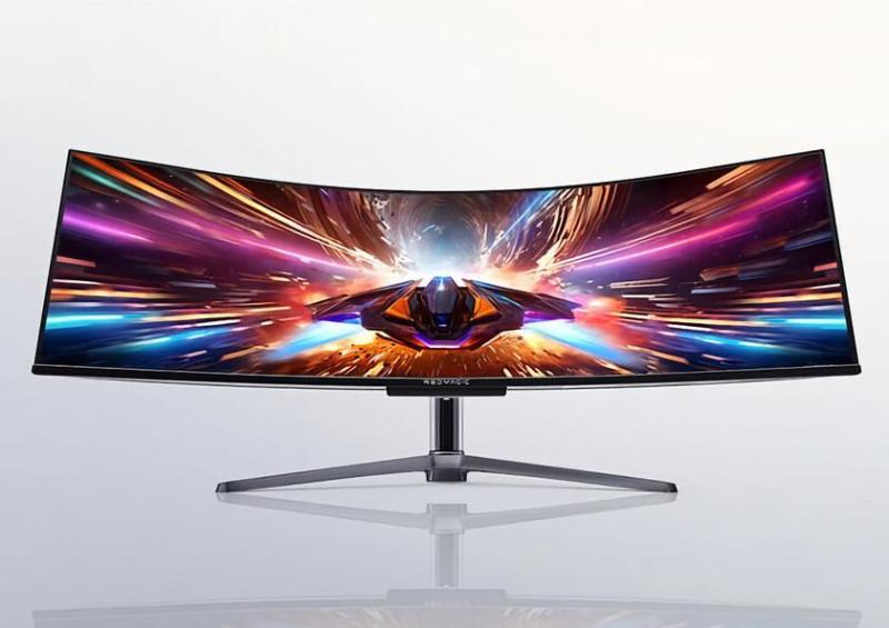 Nubia начала продавать 49-дюймовый изогнутый дисплей Red Magic Realm с QD-OLED-панелью с частотой 240 Гц