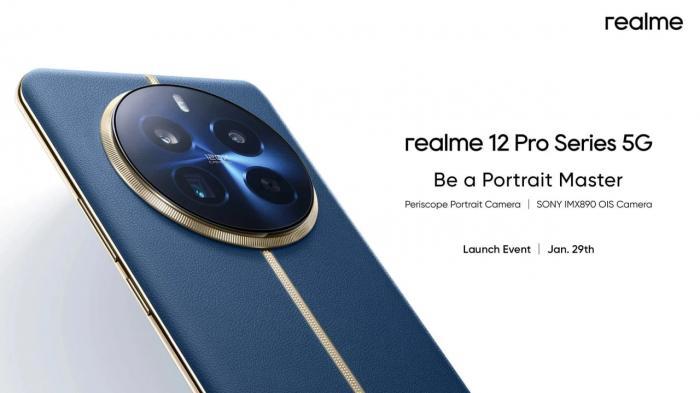 Realme объявила дату глобального запуска серии Realme 12 Pro — 29 января. Все особенности и цвета новинок!