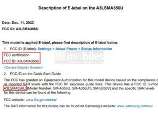 Samsung Galaxy A35 5G получил сертификацию FCC, скоро дебют.