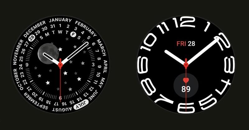 Samsung Galaxy Watch Active 2 получили новую версию ПО с циферблатами от One UI Watch 5