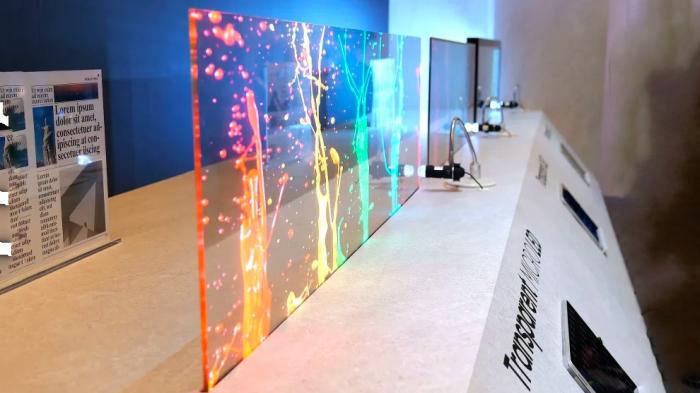 Компания Samsung показала на выставке CES 2024 прозрачный дисплей MicroLED — это наше будущее!