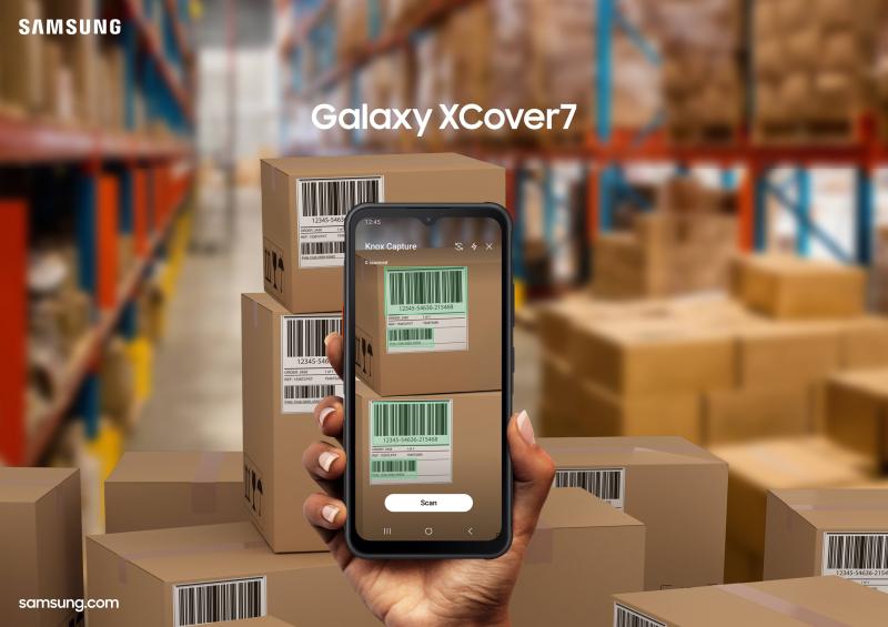 Samsung представила Galaxy XCover 7: смартфон с MIL-STD-810H и защитой IP68