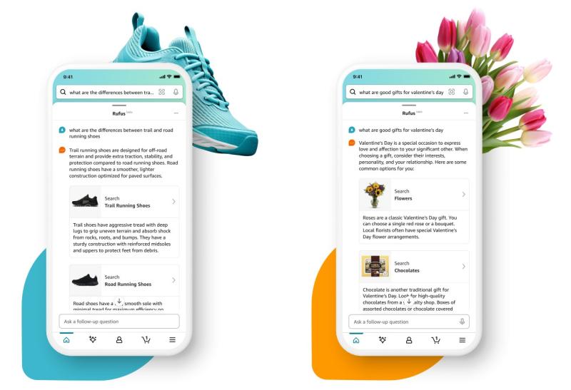 Amazon запускает помощника по покупкам Rufus на базе искусственного интеллекта