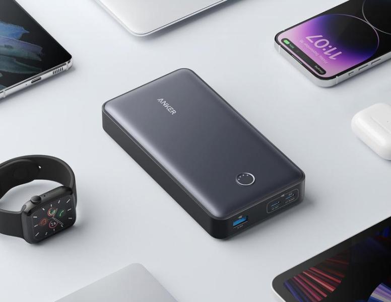 power Bank Anker 537 емкостью 24 000 мАч и мощностью 65 Вт доступен на Amazon со скидкой 24 доллара