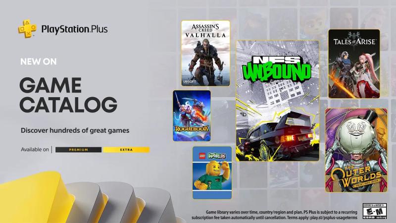 Assassin's Creed Valhalla, Need for Speed ​​Unbound и The Outer Worlds включены в список игр февраля для подписчиков PlayStation Plus Extra и Premium