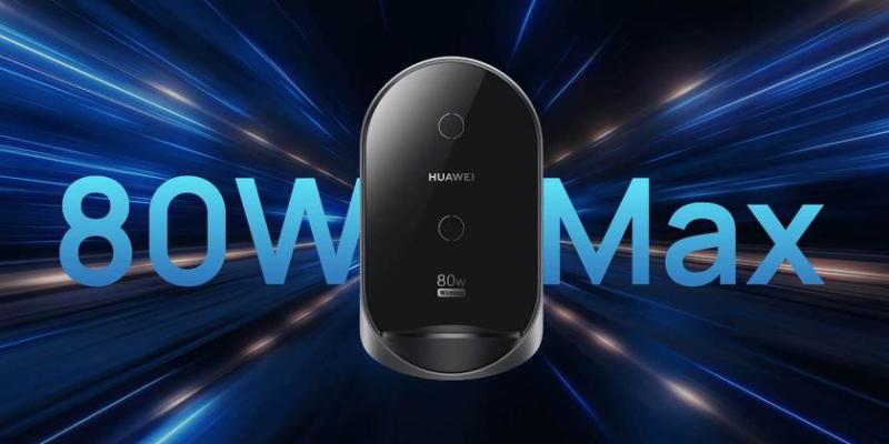 Huawei выпускает новое вертикальное беспроводное зарядное устройство мощностью 80 Вт с функцией 3D-охлаждения