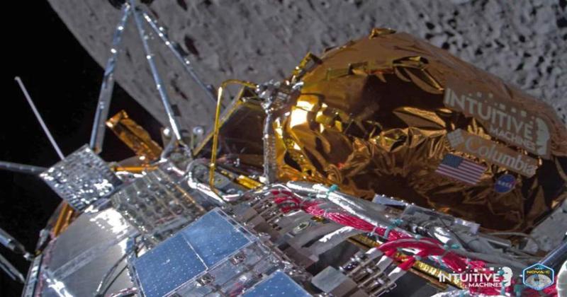 «Одиссей» стал первым американским космическим кораблем, совершившим посадку на Луну за 50 лет