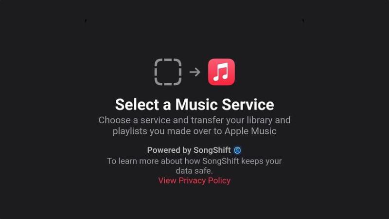 Apple Music получает функцию, позволяющую переносить библиотеки песен из других сервисов