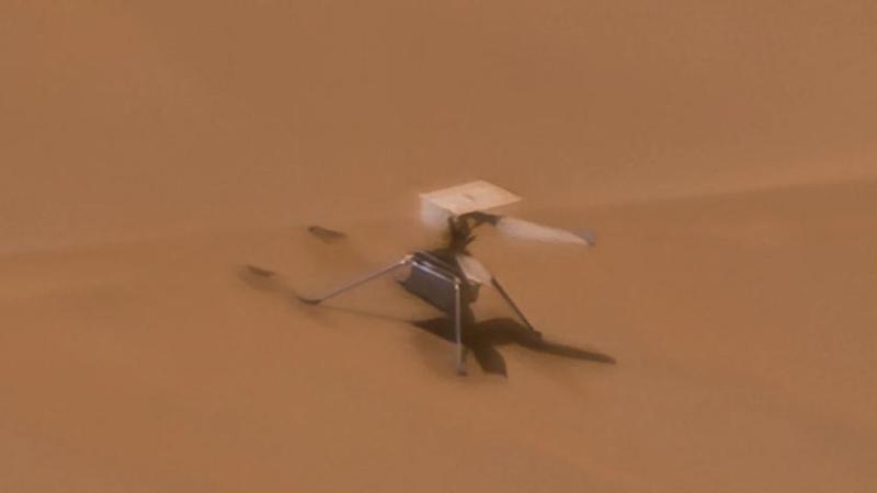 НАСА рассказало, что случилось с вертолетом, разбившимся на Марсе
