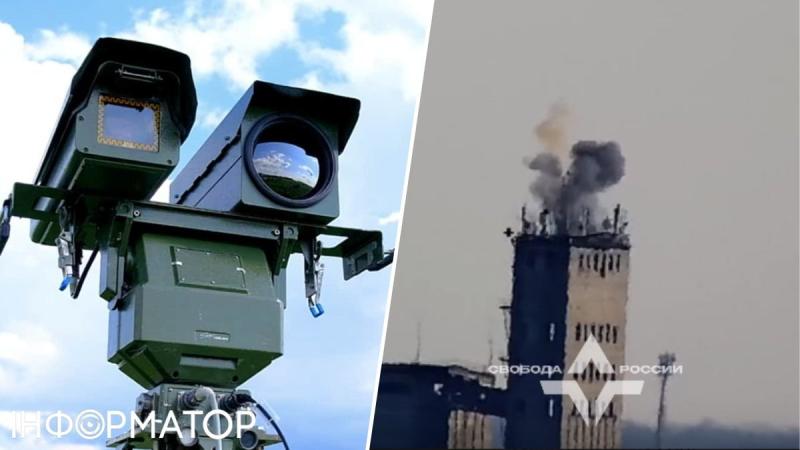 Бойцы корпуса «Русская Свобода» уничтожают русский комплекс Муром