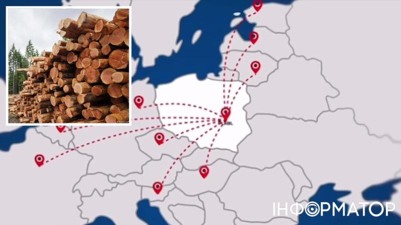 Древесина из Беларуси попадает в ЕС через Польшу: подробности исследования