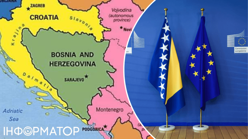 Евросоюз дал зеленый свет началу переговоров с Боснией и Герцеговиной