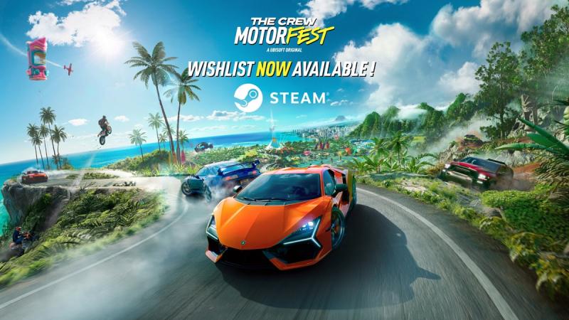 Гоночная игра Ubisoft The Crew Motorfest выйдет в Steam в апреле