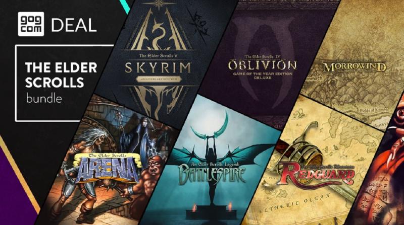 Купи Скайрим! GOG Digital Store предлагает всю коллекцию Elder Scrolls с огромными скидками