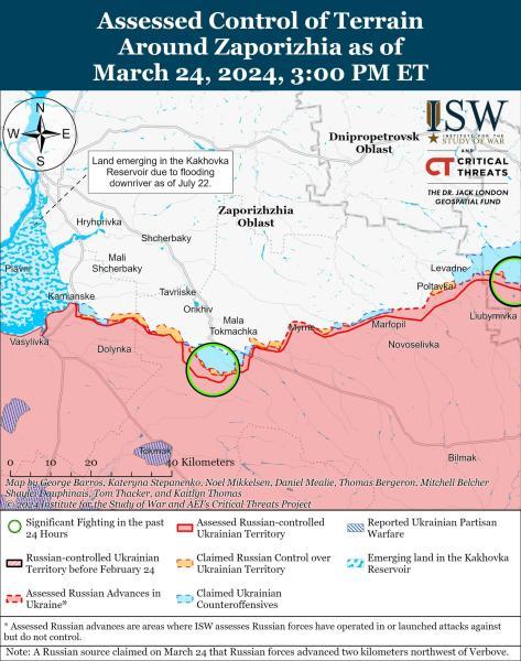 Россия наступает одновременно на нескольких фронтах: ISW раскрывает подробности операций Кремля