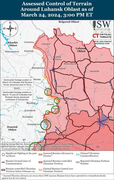 Россия наступает одновременно на нескольких фронтах: ISW раскрывает подробности операций Кремля