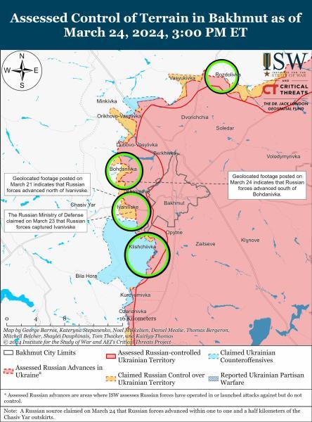 Россия наступает одновременно на нескольких фронтах: ISW раскрывает подробности операций Кремля