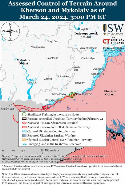 Россия наступает одновременно на нескольких фронтах: ISW раскрывает подробности операций Кремля