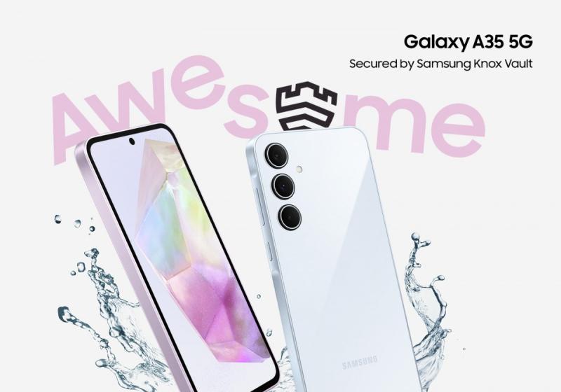 Samsung Galaxy A55 и Galaxy A35 появляются на официальных пресс-рендерах