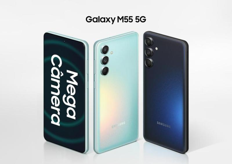 Samsung Galaxy M55 5G: дисплей AMOLED с частотой 120 Гц, чип Snapdragon 7 Gen 1, тройная камера 50 МП, защита IP67, аккумулятор емкостью 5000 мАч