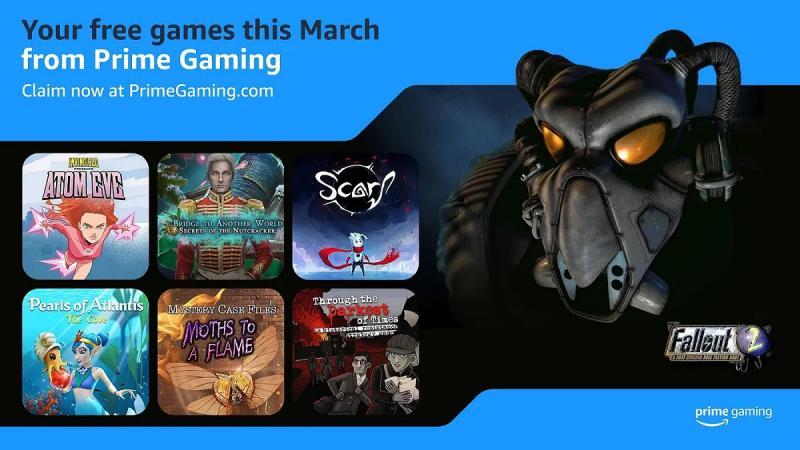 Подписчики Prime Gaming в марте получат 8 бесплатных игр, включая Fallout 2