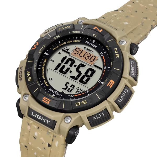 Casio выпускает PRO TREK PRG-340SC, часы со встроенным цифровым компасом, высотомером и термометром
