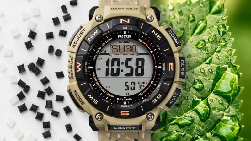 Casio выпускает PRO TREK PRG-340SC, часы со встроенным цифровым компасом, высотомером и термометром